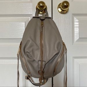 Taupe Julian Backpack - Rebecca Minkoff